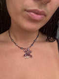 Mini Orchid Necklace