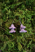 Crown flower earrings #2