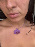 Mini orchid necklace