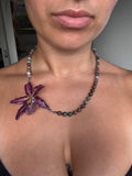 Orchid Necklace No. 3